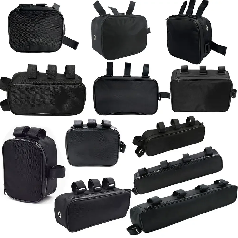 Cycling Gear Storage - حقيبة إطار أنبوب الدراجة ، صندوق