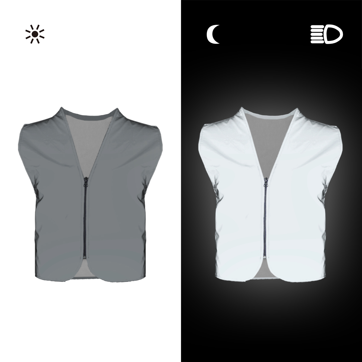 Cycling Hi Vis Gear - سترة سالزمان العاكسة سترة أمان عالية