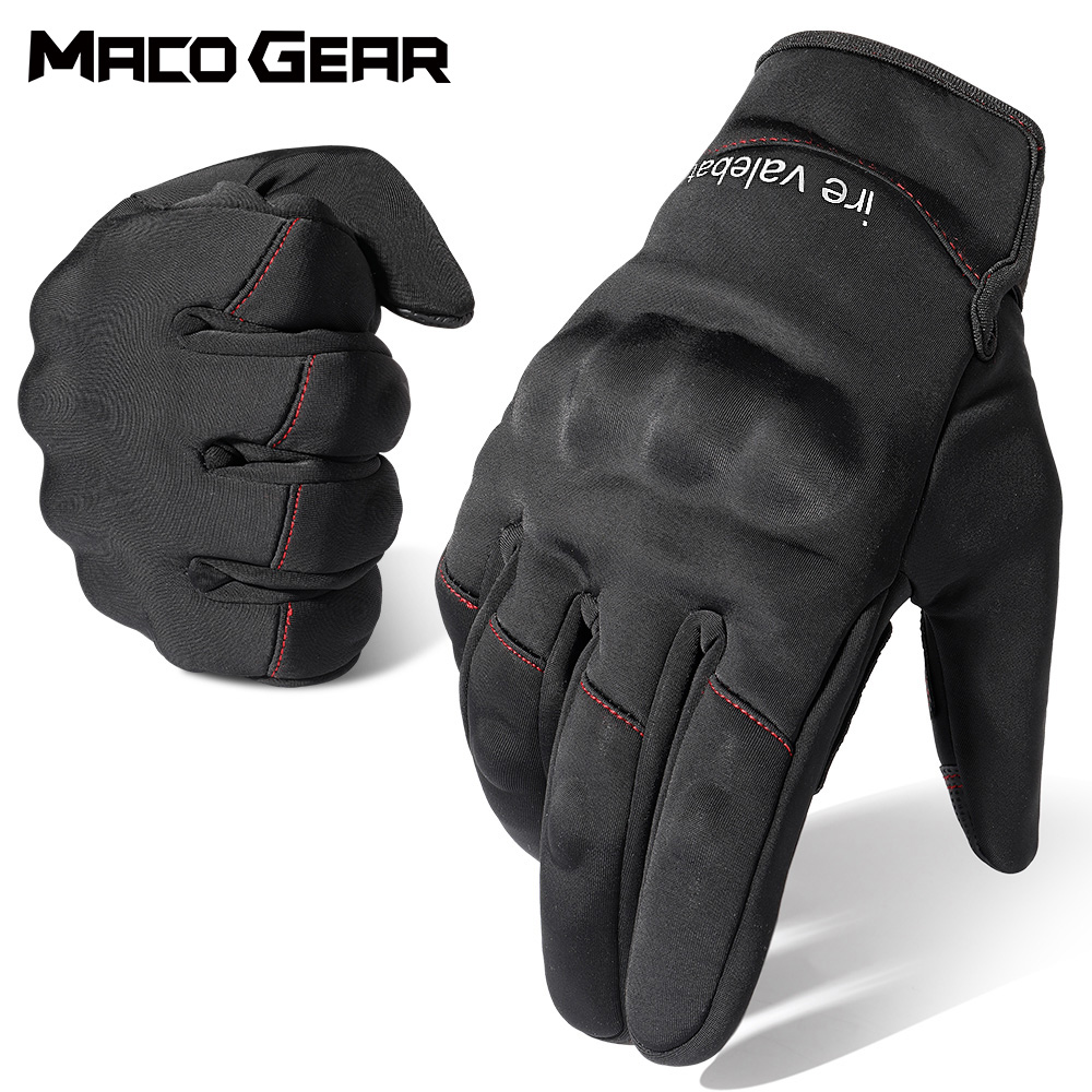 Cycling Gear Display - الشتاء قفازات للدراجات النارية شاشة تعمل