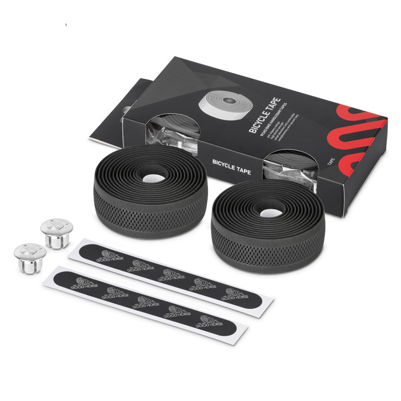 Promend-شريط أسود مانع للإنزلا - مراجعة Bike Handlebar Tape وسعره