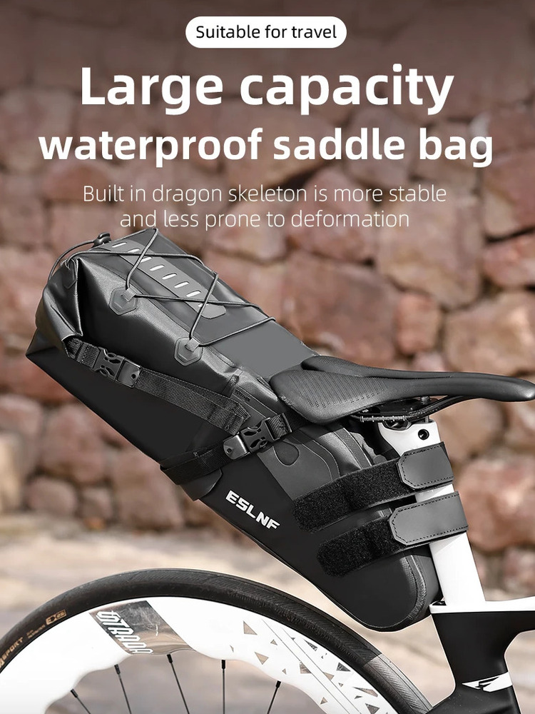 حقيبة دراجة هوائية عاكسة للضوء - مراجعة Cycling Gear Storage وسعره