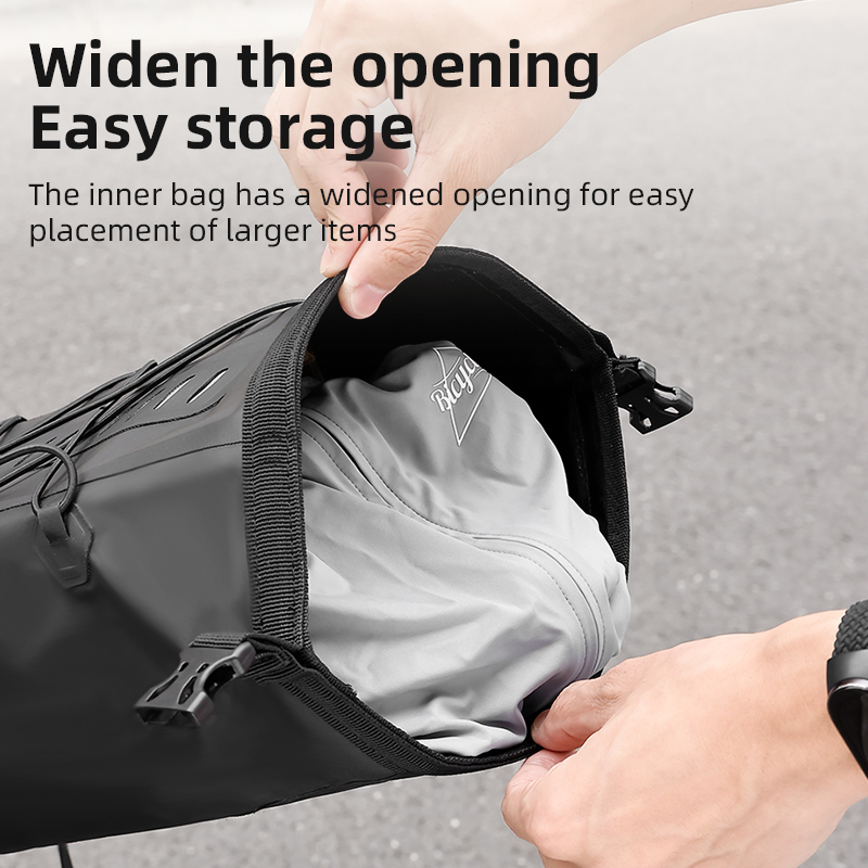 حقيبة دراجة هوائية عاكسة للضوء - مراجعة Cycling Gear Storage وسعره