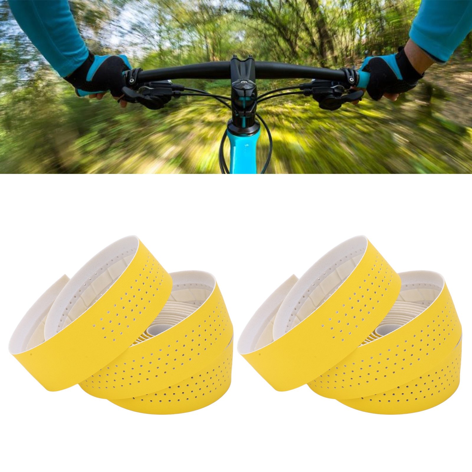 شريط مقود الدراجة الجبلية ماص  - مراجعة Bike Handlebar Tape وسعره