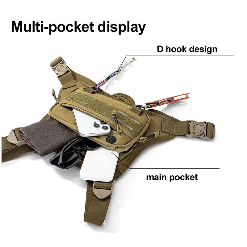 حقيبة صدر تكتيكية للتخييم والص - مراجعة Cycling Backpack وسعره