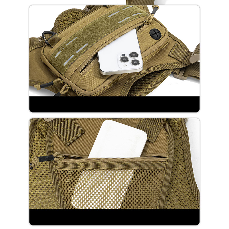 حقيبة صدر تكتيكية للتخييم والص - مراجعة Cycling Backpack وسعره
