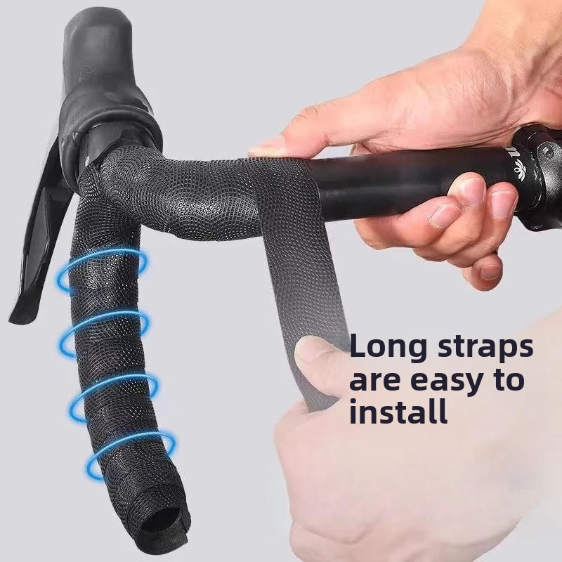 شريط مرن ذاتي اللصق مضاد للانز - مراجعة Bike Handlebar Tape وسعره