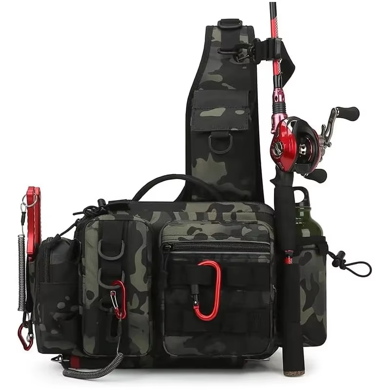 حقيبة خصر تكتيكية للتخييم والت - مراجعة Cycling Backpack وسعره