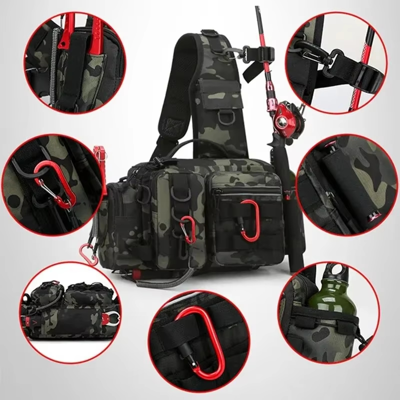 حقيبة خصر تكتيكية للتخييم والت - مراجعة Cycling Backpack وسعره