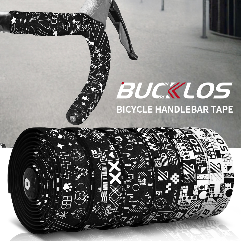 BUCKLOS الطريق دراجة أشرطة الم - مراجعة Bike Handlebar Tape وسعره