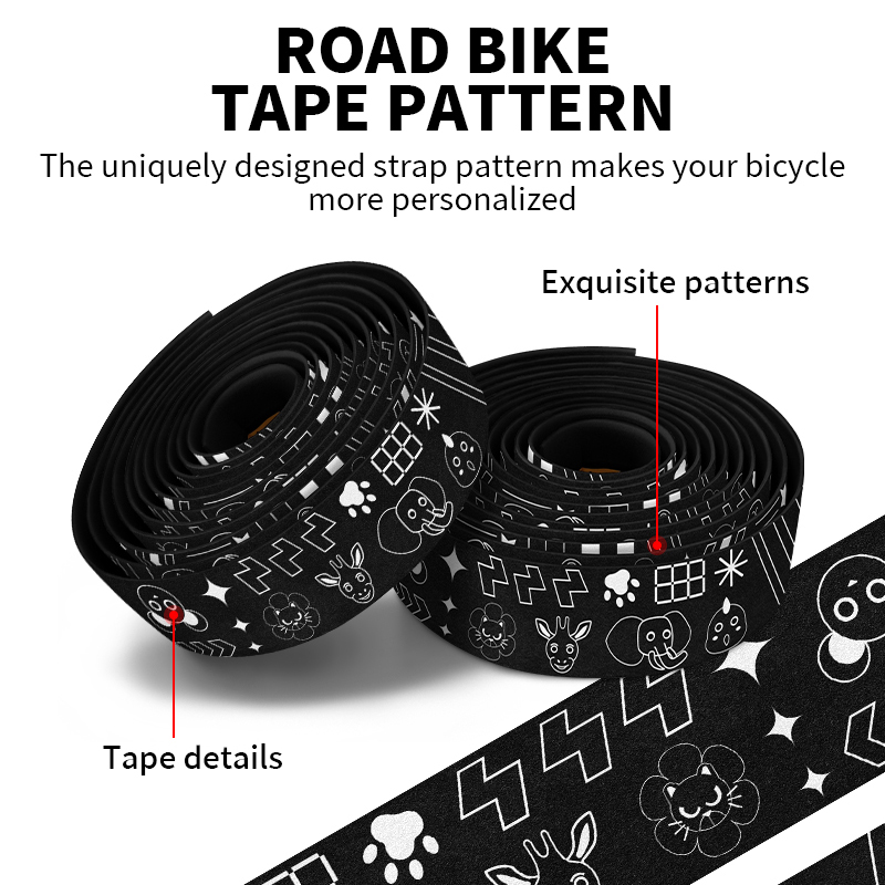 BUCKLOS الطريق دراجة أشرطة الم - مراجعة Bike Handlebar Tape وسعره