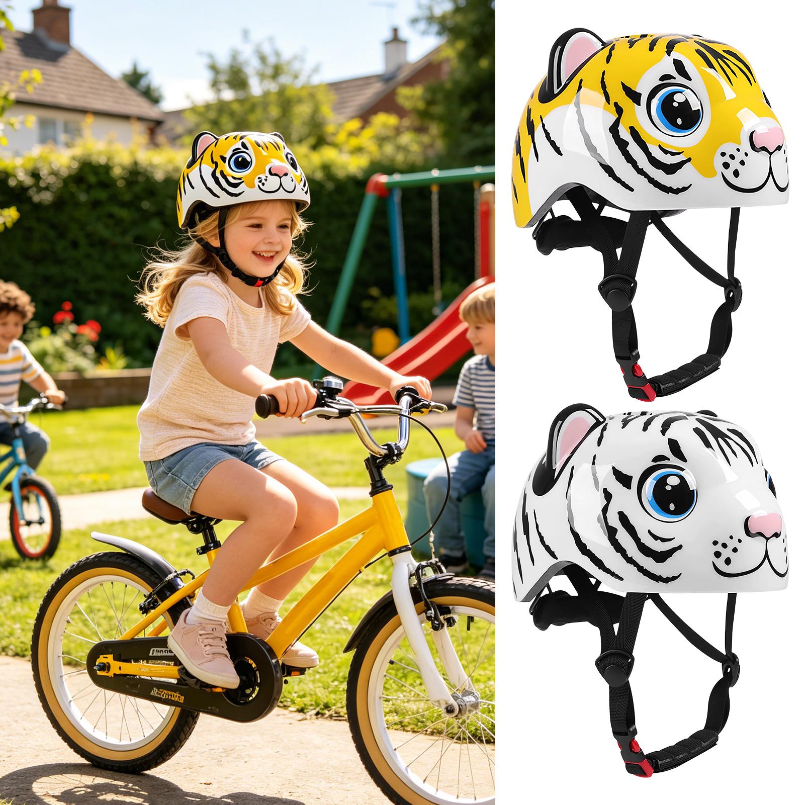 خوذة أطفال بنمط النمر، معدات أ - مراجعة Cycling Gear For Commuting وسعره
