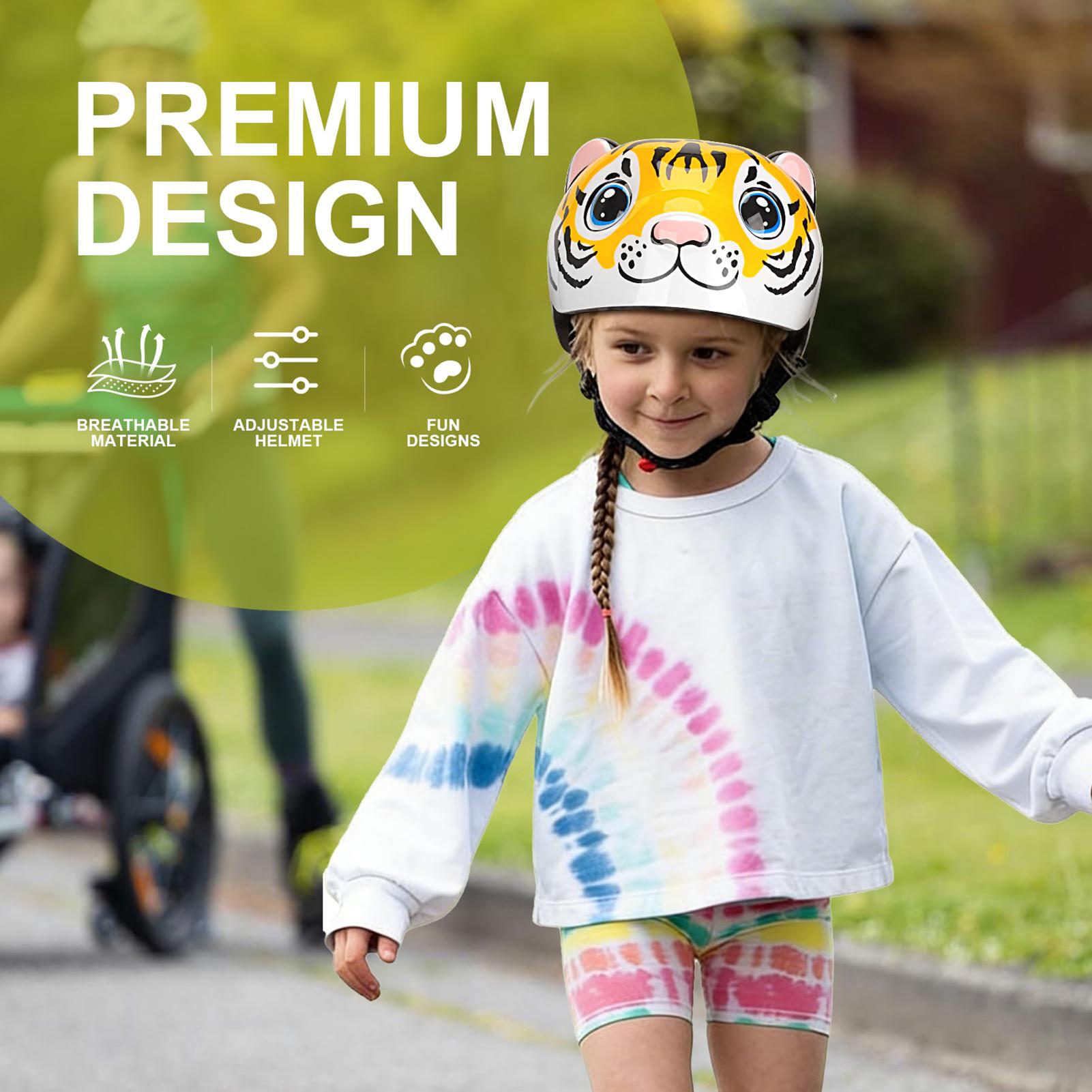 خوذة أطفال بنمط النمر، معدات أ - مراجعة Cycling Gear For Commuting وسعره